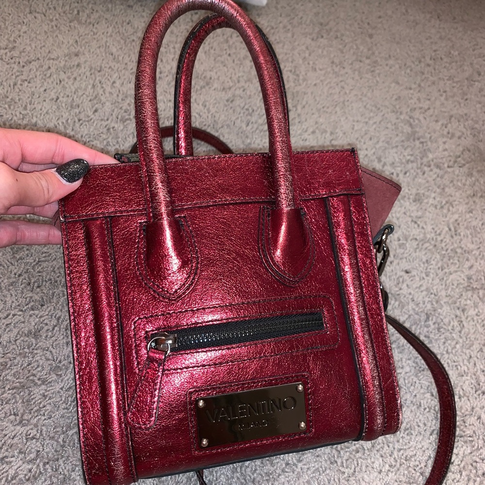 Valentino Milano red purse